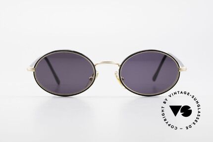 Cutler And Gross 0350 Ovale Vintage Sonnenbrille, klassisch, zeitlose Understatement Luxus-Sonnenbrille, Passend für Herren und Damen