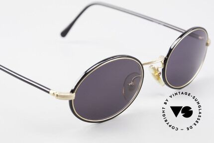 Cutler And Gross 0350 Ovale Vintage Sonnenbrille, ungetragen; Modell ist auch beliebig optisch verglasbar, Passend für Herren und Damen