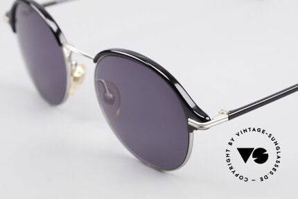 Cutler And Gross 0374 Pantobrille Mit Windsorringen, schlicht, aber Materialien & Verarbeitung auf top-Niveau, Passend für Herren und Damen