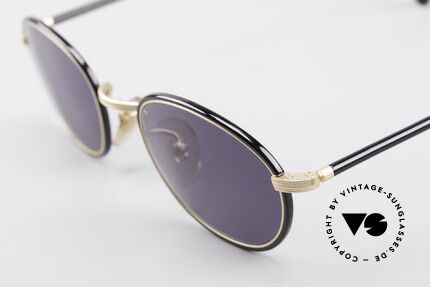 Cutler And Gross 0394 Classic Vintage Sonnenbrille, sehr elegante Kombination von Materialien und Farben, Passend für Herren und Damen