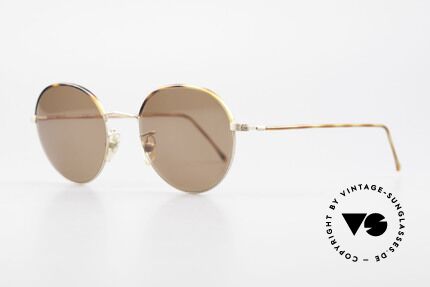 Cutler And Gross 0391 Runde Brille Windsorringe, stilvoll & unverwechselbar; auch ohne pompöse Logos, Passend für Herren und Damen