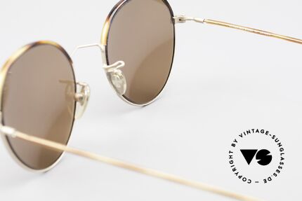Cutler And Gross 0391 Runde Brille Windsorringe, Größe: medium, Passend für Herren und Damen