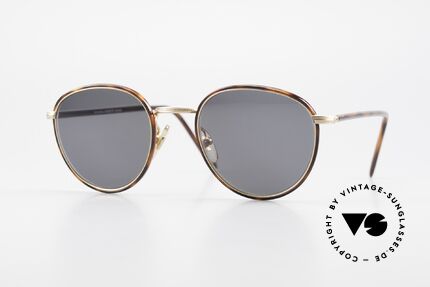Cutler And Gross 0352 Panto Vintage Sonnenbrille, Cutler & Gross London Designerbrille der späten 90er, Passend für Herren und Damen