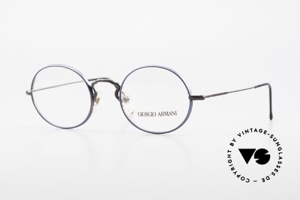 Giorgio Armani 247 No Retro Brille Oval Vintage, vintage Designer-Brillenfassung v. Giorgio Armani, Passend für Herren und Damen