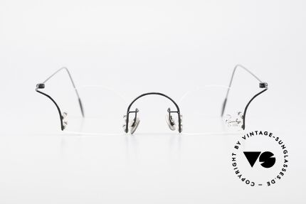 Paul Chiol 2000 Randlose Vintage Kunstbrille, ein Synonym für anspruchsvolle rahmenlose Brillen, Passend für Herren und Damen