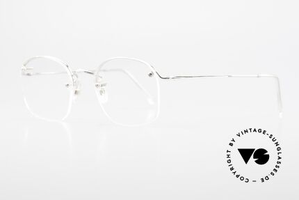 Algha Parklane 14k Rolled Gold Brille Randlos, feinste Fertigungsqualität (handmade in England), Passend für Herren