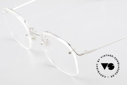 Algha Parklane 14k Rolled Gold Brille Randlos, Algha Brillen trugen schon John Lennon, Gandhi ..., Passend für Herren