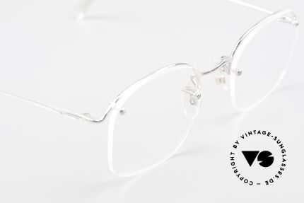 Algha Parklane 14k Rolled Gold Brille Randlos, dieses ungetragene Exemplar ist beliebig verglasbar, Passend für Herren