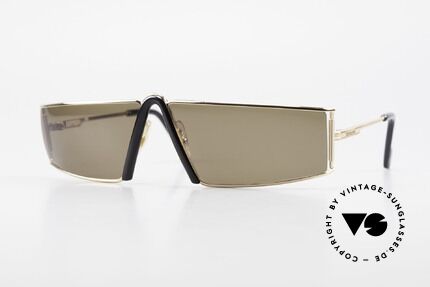 Ferrari F19/S 90er Designer Sonnenbrille, außergewöhnliche vintage Ferrari Sonnenbrille, Passend für Herren