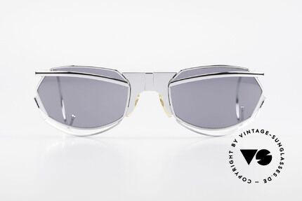IDC G1 Folding Grosse Faltsonnenbrille 90er, limitierte Kollektion von Marithe und Francois Girbaud, Passend für Herren