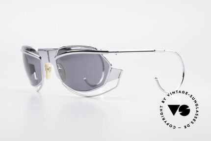 IDC G1 Folding Grosse Faltsonnenbrille 90er, sehr massiver Rahmen wie aus einem Stück geschmiedet, Passend für Herren