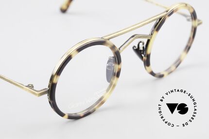Gianni Versace 620 Runde 90er Vintage Brille, noch ungetragen (wie alle unsere VERSACE Brillen), Passend für Herren und Damen