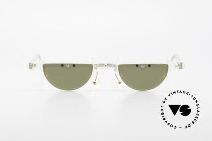 Design Maske Berlin - Omega Mit Drehbaren Sonnengläsern, drehbare Sonnengläser (einfach eine geniale Idee!), Passend für Herren und Damen