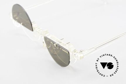 Design Maske Berlin - Omega Mit Drehbaren Sonnengläsern, wurde nur in Kleinstserien produziert (Sammlerstück), Passend für Herren und Damen