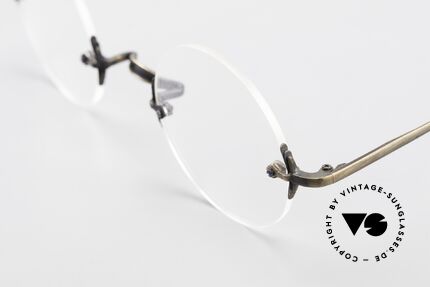 Bonneville by Brendel Schlichte Alte Randlosbrille, Top-Qualität; wirklich noch 'made in W. Germany', Passend für Herren und Damen