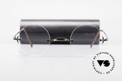 Bonneville by Brendel Schlichte Alte Randlosbrille, Größe: small, Passend für Herren und Damen