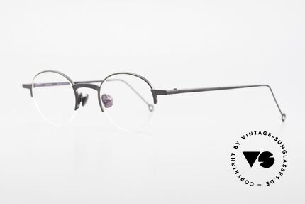 Markus Marienfeld Sina Pure Titanium Brille Handmade, klassische Pantoform-Brille in Spitzenqualität, Passend für Herren und Damen