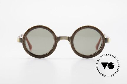 Rosana R4 Runde Insider Sonnenbrille, kein großer Markenname, aber unglaublich gut gemacht, Passend für Herren und Damen