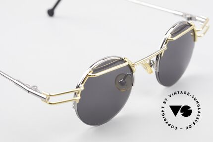 IMAGO Luna Runde Designer Sonnenbrille, ungetragen (wie alle unsere IMAGO Brillen der 90er), Passend für Herren und Damen