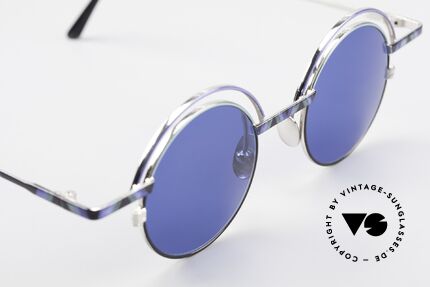 IMAGO Pluto Kunst Designer Sonnenbrille, ungetragen (wie alle unsere IMAGO Brillen der 90er), Passend für Herren und Damen