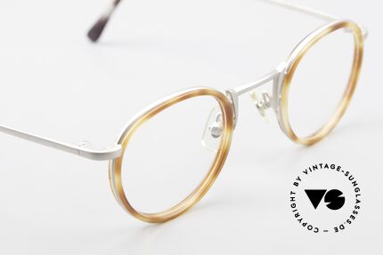 Freudenhaus Bido Runde 90er Designer Brille, KEINE Retromode, ein kostbares 90er Jahre Original!, Passend für Herren und Damen