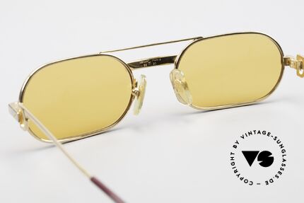 Cartier MUST Santos - S Elton John Sonnenbrille 80er, KEIN RETRO; ein 35 Jahre altes VINTAGE ORIGINAL!, Passend für Herren und Damen