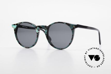 Alain Mikli 034 / 885 Vintage Designer Panto Brille, zeitlose Alain MIKLI Paris Designer-Sonnenbrille, Passend für Herren und Damen