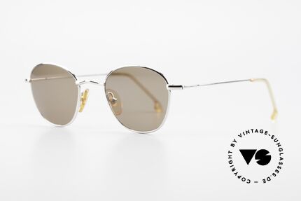 W Proksch's M8/1 90er Avantgarde Sonnenbrille, schlichtes Design & japanisches Qualitäts-Streben!, Passend für Herren und Damen