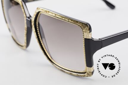Ted Lapidus 1503 XXL 70er Sonnenbrille Damen, wurde von den Filmgrößen der 70er Jahre getragen, Passend für Damen