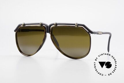 Ted Lapidus 1623 70er Herren Sonnenbrille Pilot, alte 70er vintage Sonnenbrille von TED LAPIDUS, Passend für Herren