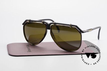 Ted Lapidus 1623 70er Herren Sonnenbrille Pilot, Größe: medium, Passend für Herren