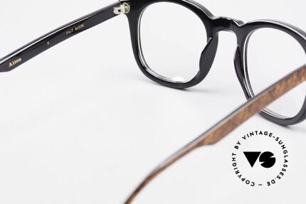 Traction Productions Allen Woody Allen Brille Echt 80er, Fassung kann beliebig verglast werden (optisch/Sonne), Passend für Herren und Damen