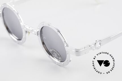 Koure Icon 2266 Verspiegelte Steampunk Brille, also einer Sicht auf die Zukunft, aus einer früheren Zeit, Passend für Herren und Damen