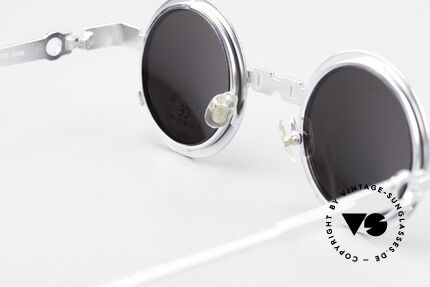 Koure Icon 2266 Verspiegelte Steampunk Brille, ungetragenes 90er Einzelstück und KEINE Reproduktion, Passend für Herren und Damen
