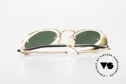 DOX 01 MGP Vergoldete Industrial Brille, Größe: medium, Passend für Herren und Damen