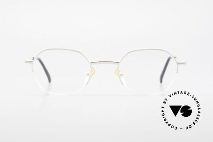 W Proksch's M62/24 90er Avantgarde Halb Randlos, damals noch von Wolfgang Proksch selbst produziert, Passend für Herren und Damen