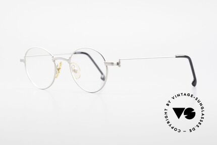 W Proksch's M32/8 Pantobrille 90er Avantgarde, schlichtes Design & japanisches Qualitäts-Streben!, Passend für Herren