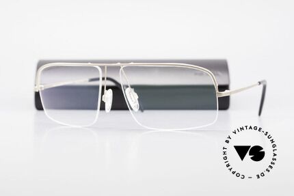 Wolfgang Proksch WP0103 New Tear Drop Titanfassung, Größe: medium, Passend für Herren
