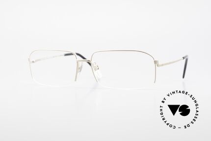 Wolfgang Proksch WP0102 Titanfassung Made in Japan, Wolfgang Proksch vintage Brillenfassung von 1999, Passend für Herren