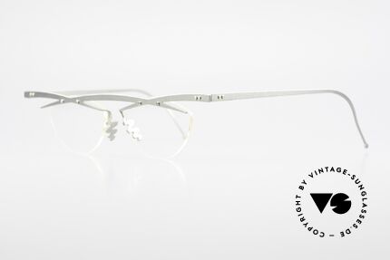 Theo Belgium Tita III 7 Crazy XL Vintage Brille 90er, TITA-Serie = XL Titanium Modelle von THEO der 1990er, Passend für Herren und Damen