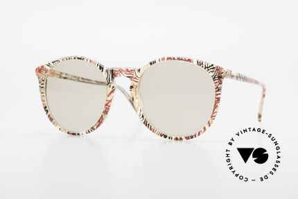 Alain Mikli 901 / 770 Panto Brille Kristall Gemustert, elegante ALAIN MIKLI Paris Designer-Sonnenbrille, Passend für Herren und Damen