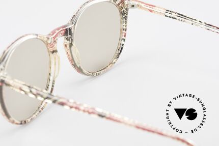 Alain Mikli 901 / 770 Panto Brille Kristall Gemustert, KEINE Retromode, sondern ein altes Mikli-Original, Passend für Herren und Damen