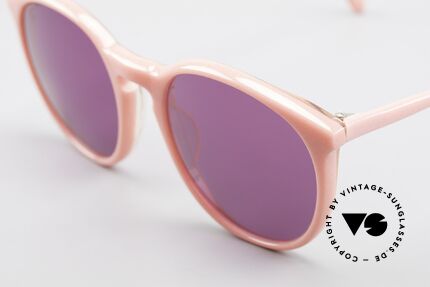 Alain Mikli 901 / 081 Panto Sonnenbrille Lila Pink, lila Sonnengläser (100% UV); SMALL Größe (123mm), Passend für Damen