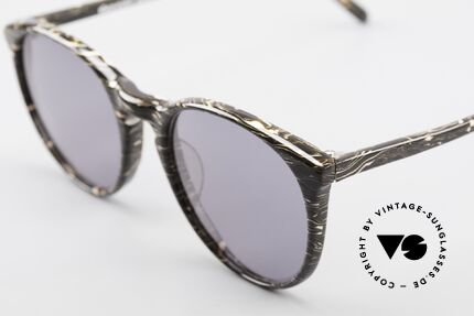 Alain Mikli 901 / 429 Panto Brille Braun Marmoriert, graue Gläser (100% UV); in SMALL Größe (123mm)!, Passend für Herren und Damen