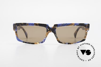 Alain Mikli 706 / 395 XL 80er Designer Sonnenbrille, XLarge Sonnenbrille in sehr interessantem Design, Passend für Herren
