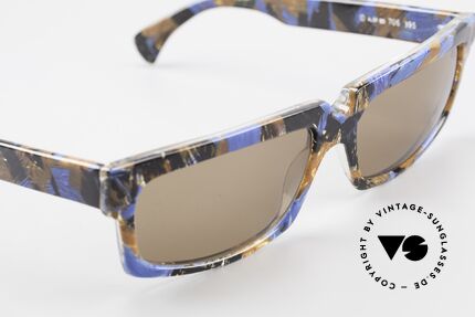 Alain Mikli 706 / 395 XL 80er Designer Sonnenbrille, KEINE Retromode, sondern ein altes Mikli-Original, Passend für Herren