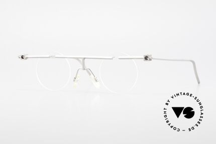 B. Angeletti Sammlerstück Bauhaus Brille Limited Edition, kostbare vintage Brillenfassung von Barbara ANGELETTI, Passend für Herren und Damen