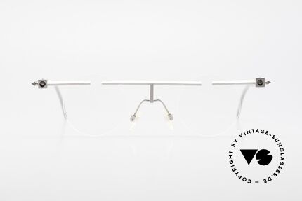 B. Angeletti Sammlerstück Bauhaus Brille Limited Edition, Name: "Sammlerstück mit Kugelgelenk" (Nr. 31 von 99), Passend für Herren und Damen