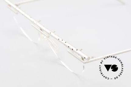 B. Angeletti Gazelle Vintage Architekten Brille, ungetragenes 90er Einzelstück und KEINE RETROBRILLE, Passend für Herren und Damen