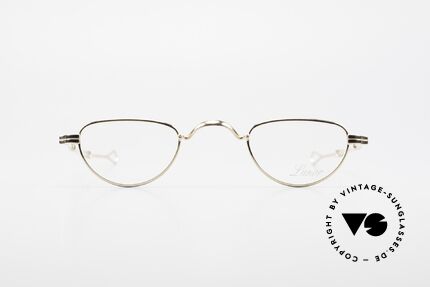 Lunor I 06 Telescopic Ausziehbare Brille Vergoldet, deutsches Traditionsunternehmen; made in Germany, Passend für Herren und Damen